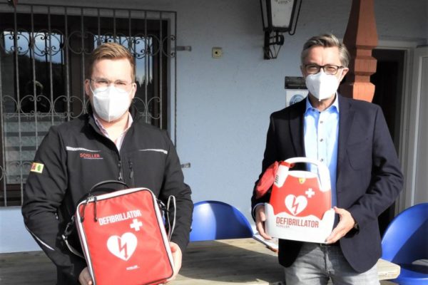 Defibrillator für Tennisclub Mühlhausen